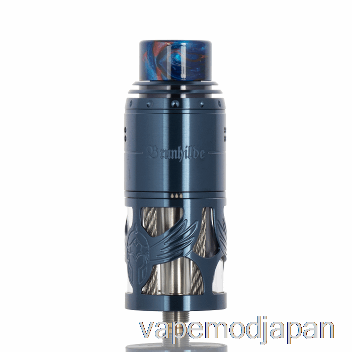 VAPE MOD VAPEFLY X ジャーマン 103 ブリュンヒルデ トップコイラー 25mm RTA ダークブルー